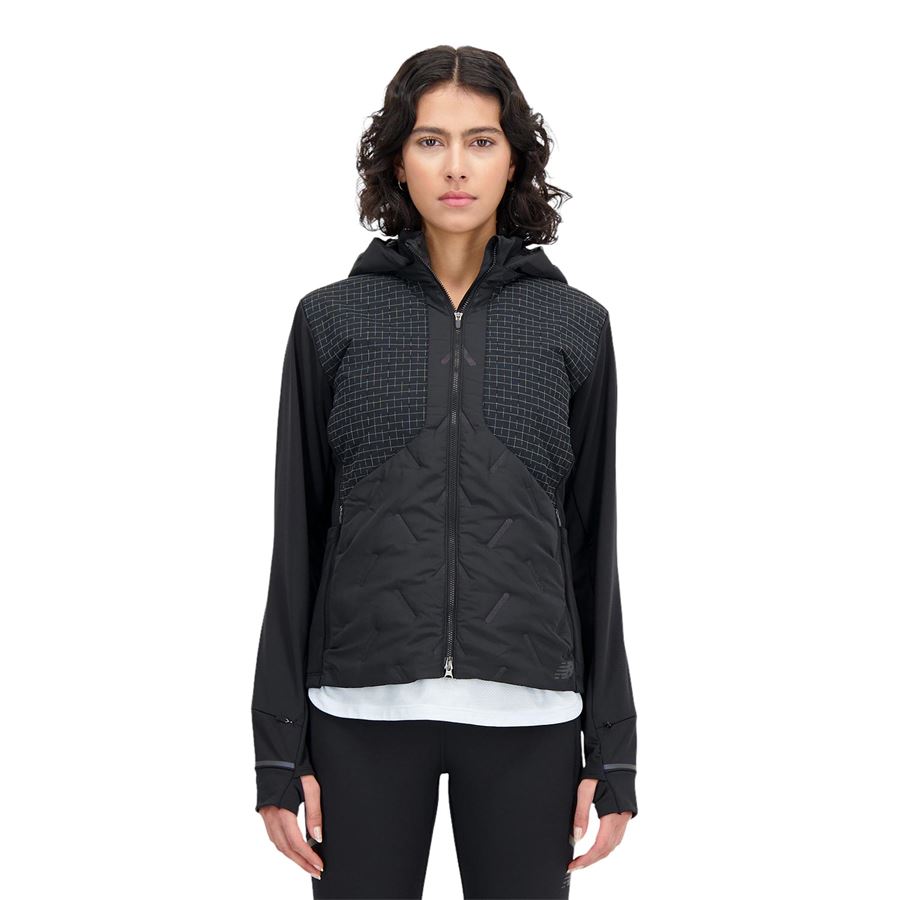 IMPACT RUN LUMINOUS HEAT JACKET New Balance | WJ33256BK
